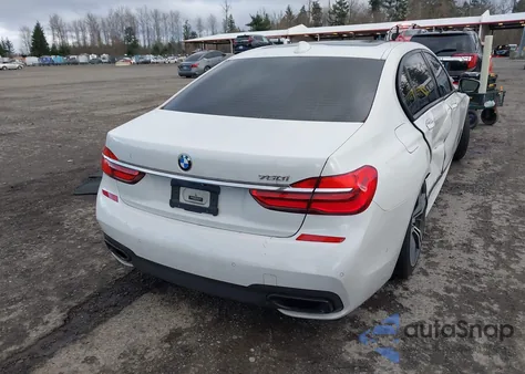 2016 BMW 750I z USA, uszkodzony, nr VIN WBA7F0C59GGM20665